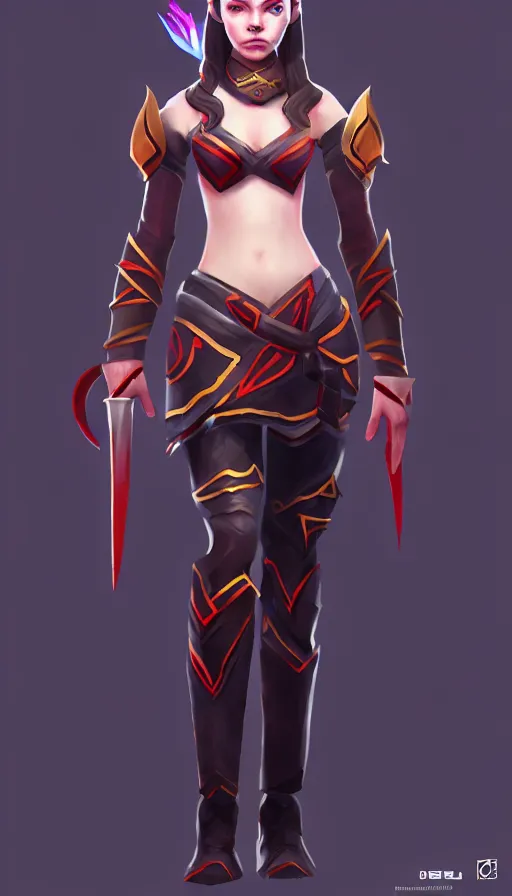 Image similar to anya taylor - joy as dota 2 game character, symmetrical, dota 2 gameplay, artstation trending, sense of awe