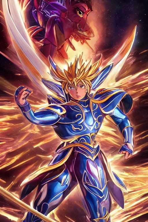 Image similar to 2 0 2 2 knights of the zodiac saint seiya battle for sanctuary hero suit armor comics mask minimalist verytoon nautiljon animes toei animation namco bandai, art by artgerm and greg rutkowski and magali villeneuve