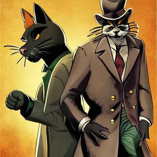 Prompt: blacksad