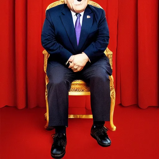 Image similar to Official portrait of US president Danny Devito