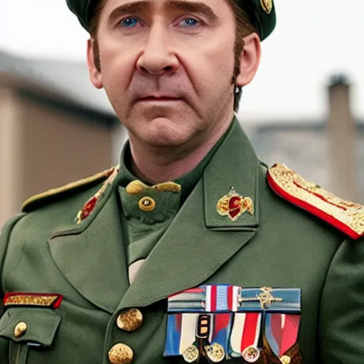 Image similar to martin freeman as nicolas cage in bad leutnant