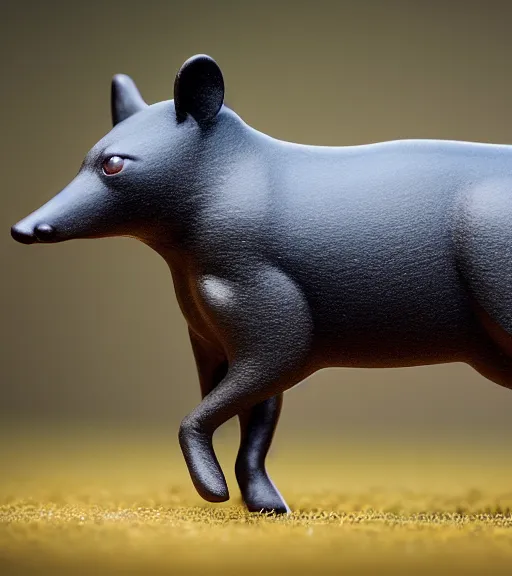 Image similar to award winning 5 5 mm photo of a dog tapir hybrid in a part.. dof. bokeh. magical atmosphere. art by greg rutkowski. life - like. very detailed 8 k. intricate. soft light. nikon d 8 5 0.