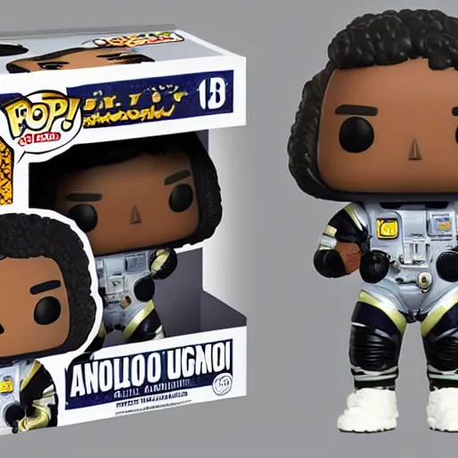 Image similar to apollo astronaut funko pop