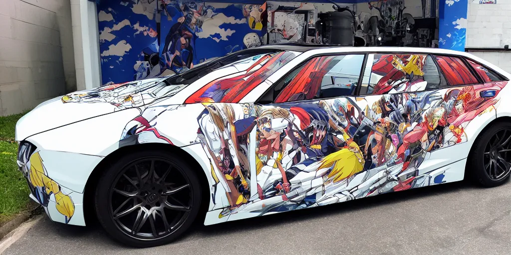 Demon Slayer  Anime Itasha Car Wrapcar LiveryThe car decal Fits all   Itasha Art