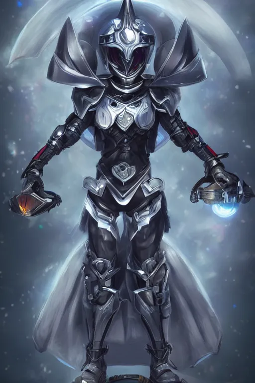 Image similar to helmet guardian destiny in witch queen illumination ray tracing hdr fanart arstation by sung choi robot ninja mask