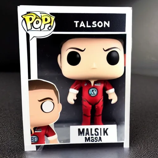 Prompt: Elon Musk funko pop