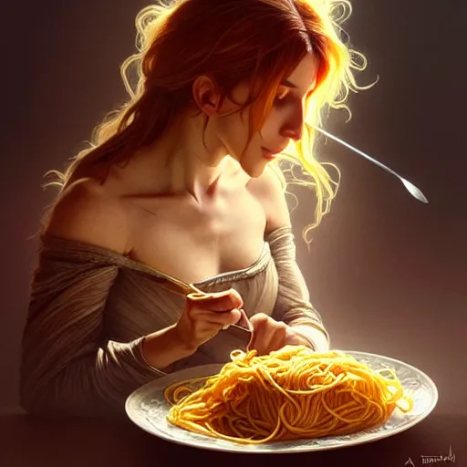 Messi eating spaghetti, upclose, D&D, fantasy, | Stable Diffusion | OpenArt