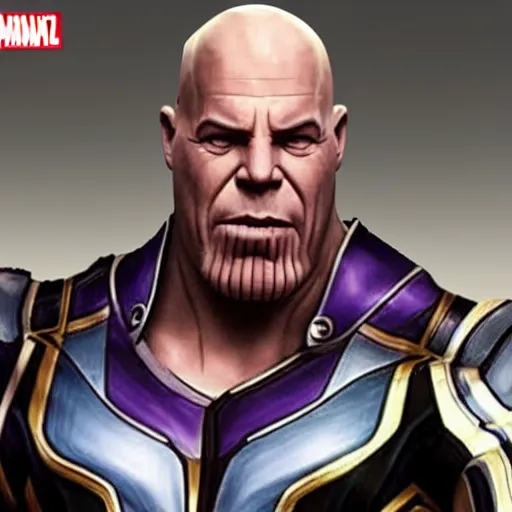 Image similar to Thanos as vin diesel, photorealistic, cinematic