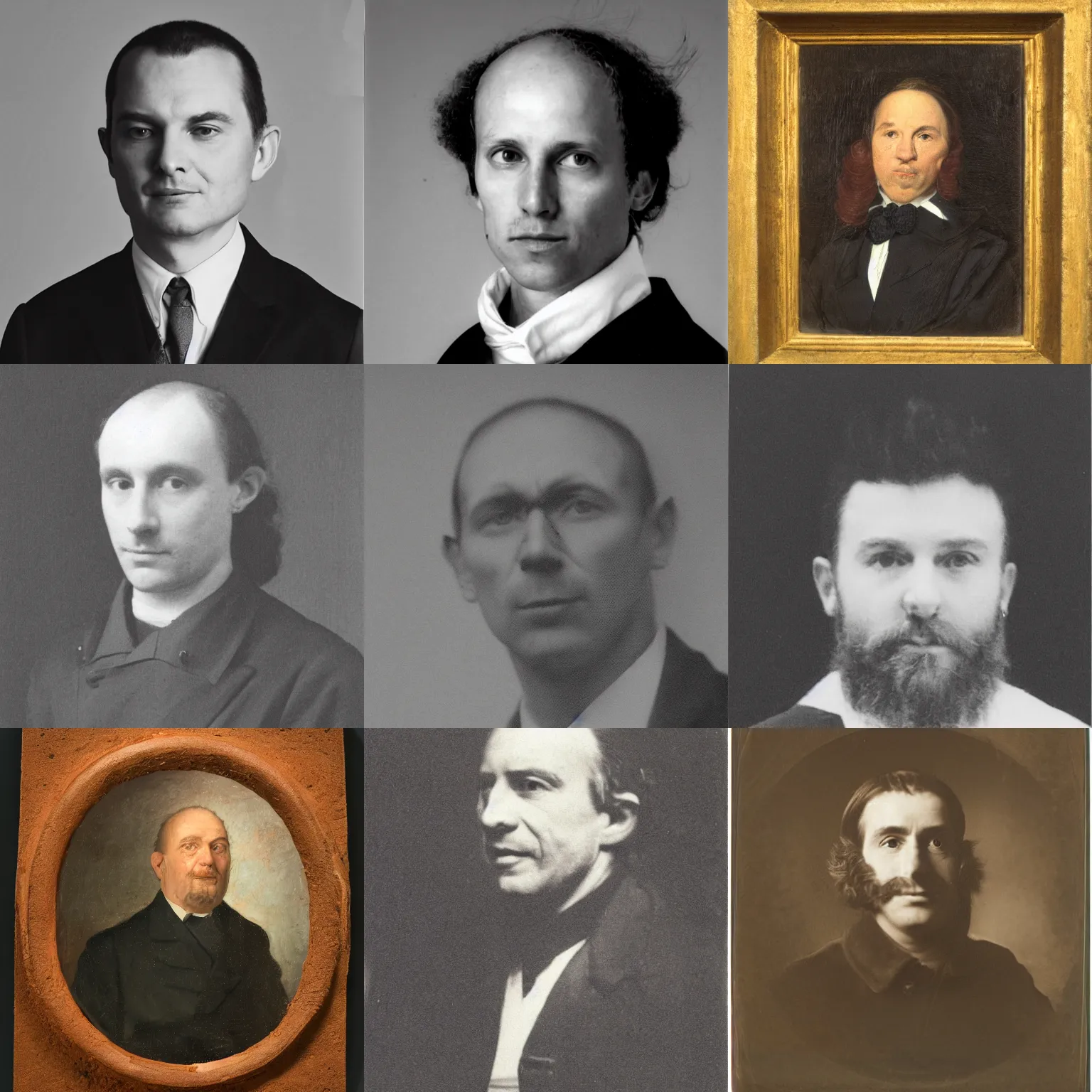 Prompt: a portait of mythen metzger