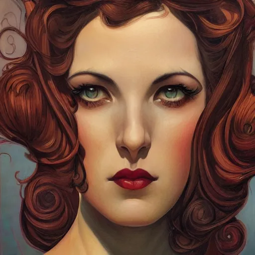 Prompt: a streamline moderne, art nouveau, multi - ethnic portrait in the style of charlie bowater, and in the style of donato giancola, and in the style of charles dulac. intelligent, expressive eyes. symmetry, ultrasharp focus, dramatic lighting, semirealism, intricate symmetrical ultrafine background detail.