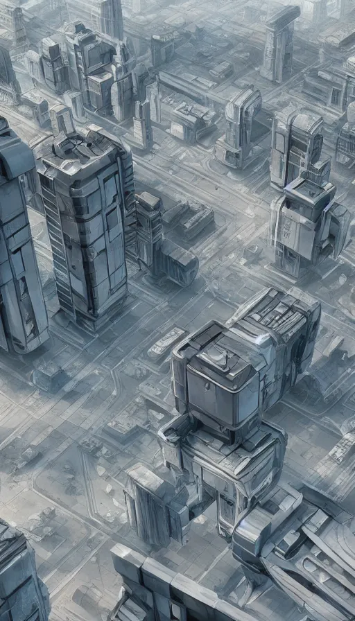 Image similar to futuristic soviet city, unreal engine, 4 k, 8 k, epic, artstatiom, cgsociety, high detail, concept art, sharp focus, illustration