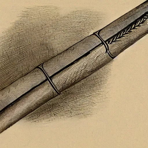 Prompt: sword closeup by Gustav Doré, 4k