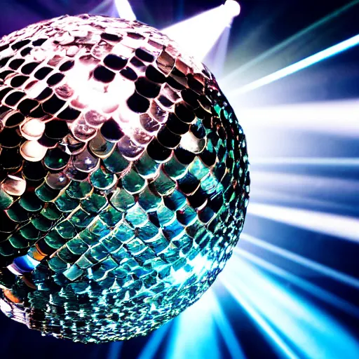 Image similar to fish eats disco ball hd photo