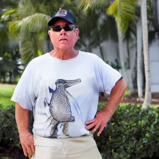 Image similar to candid photograph of florida man