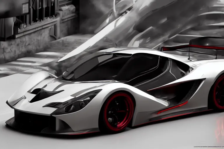 Image similar to photo wallpaper sport car gran turismo 7 forza horizon need for speed fast and furious 5 unreal engine supercar hypercar game concept car octane render, 4 khd 2 0 2 2 3 d cgi rtx style chrome reflexion global illumination ray tracing hdr arstation pixar and disney unreal