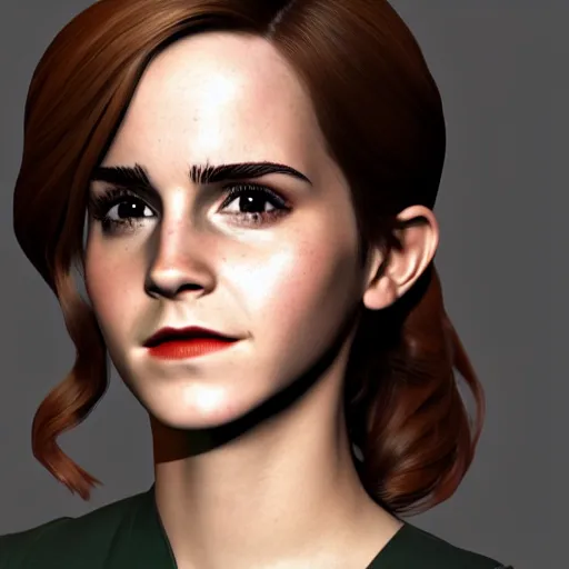 Image similar to emma watson as a pixar character cgsociety octane render unreal engine redshift render trending on artstation trending on artstation render blender behance cg superhero