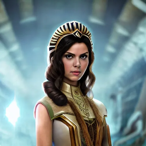 Image similar to victoria justice as princess padme in star wars episode 3, 8 k resolution, cinematic lighting, anatomically correct