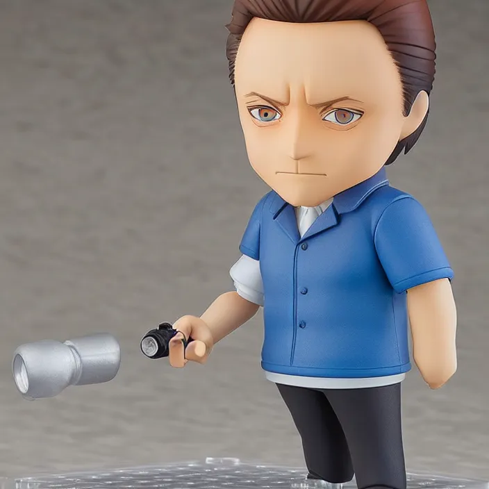 Image similar to Nendoroid of Christopher Walken, figurine, detailed product photo