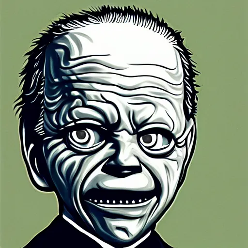 Image similar to portrait of joe biden or golum by greg ruthkowski