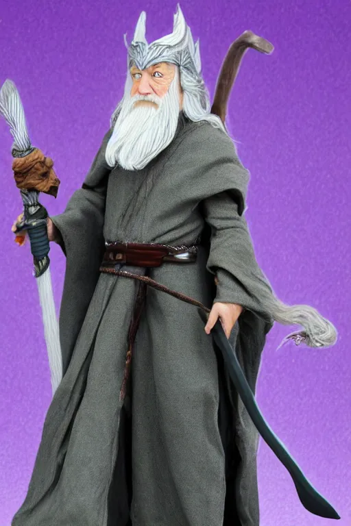 Prompt: gandalf on the catwalk, Fullbody