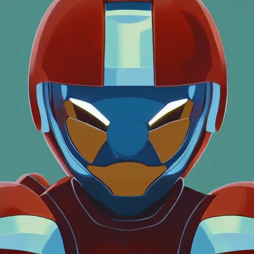 Image similar to face icon stylized minimalist mega man, loftis, cory behance hd by jesper ejsing, by rhads, makoto shinkai and lois van baarle, ilya kuvshinov, rossdraws global illumination