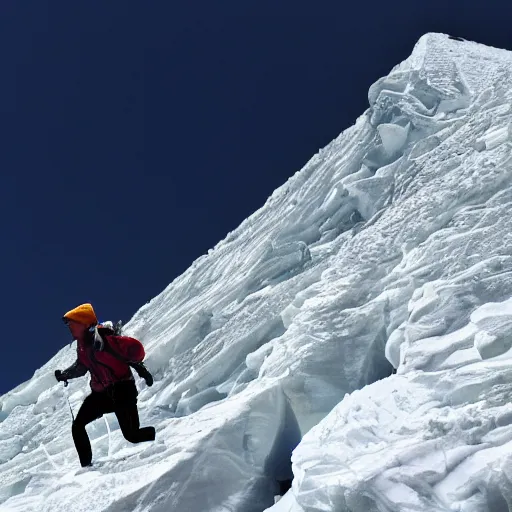 man running up mount everest | Stable Diffusion | OpenArt