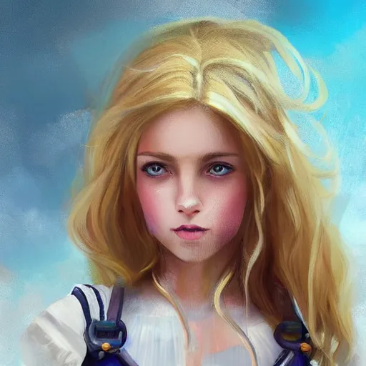 Prompt: epic portrait an beautiful woman wearing sailor outfit short sleeved and standing on a boat, beauty, pretty face, glossy skin, long blonde flowing hair, shiny skin, muscular, digital painting, artstation, concept art, soft light, hdri, smooth, sharp focus, illustration, fantasy, intricate, elegant, highly detailed, D&D, matte painting, in the style of Greg Rutkowski and Alphonse Mucha and artemisia, 8k, highly detailed, jurgens, rutkowski, bouguereau, pastoral, rustic, georgic, detailed concept art, illustration, colorful pastel, painting, detail, ultra detailed, digital art, 4K,