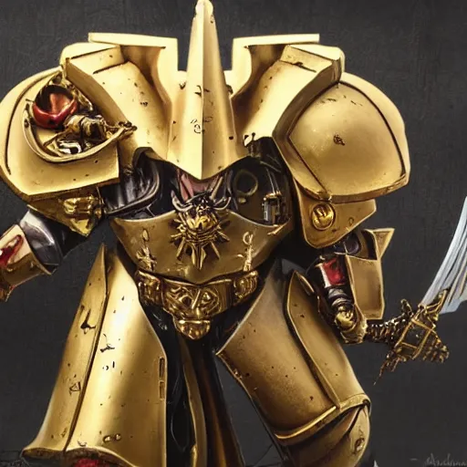 Image similar to Adeptus Custodes