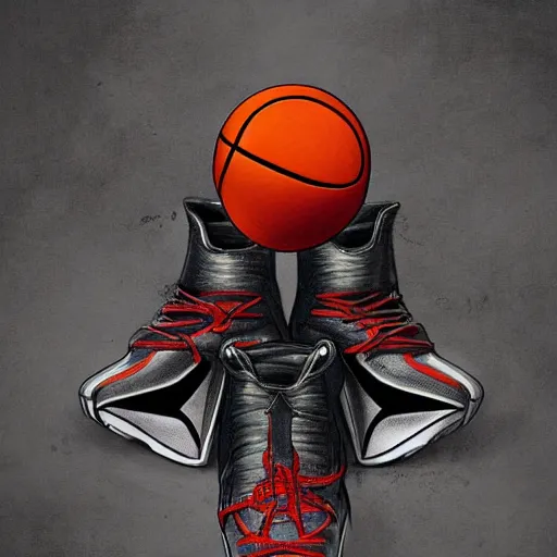 Image similar to basketball sneaker concept art, gothic, sharp focus, illustration, concept art by tooth wu