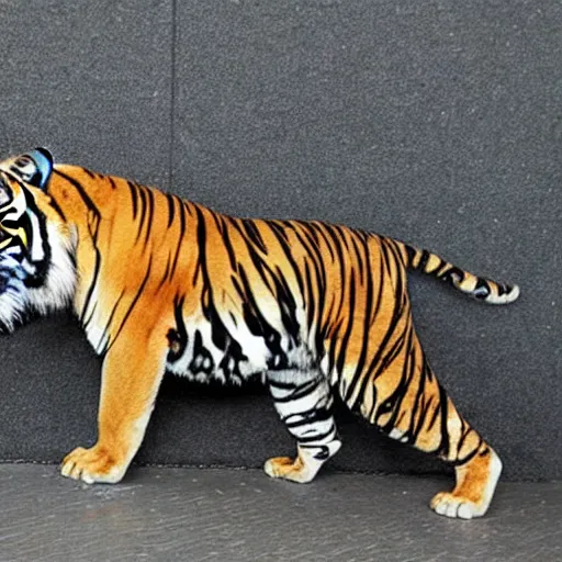Prompt: tiger oscar dovii hybrid