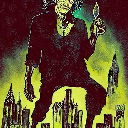 Image similar to neil gaiman's sandman