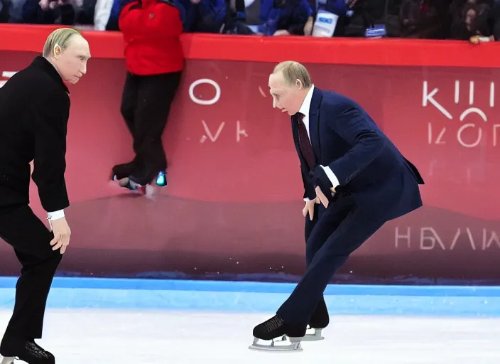 Image similar to putin on ice promotional shot