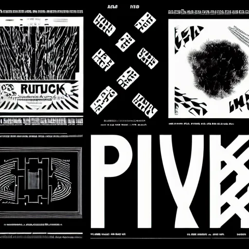 Image similar to black on white graphic design in style of david rudnick, eric hu, acid, y 2 k