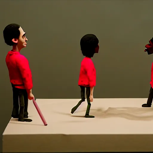 Image similar to critical race theory claymation by jan svankmejer, hyperrealistic, aesthetic, masterpiece