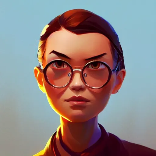 Image similar to face icon stylized minimalist m. a. s. h., loftis, cory behance hd by jesper ejsing, by rhads, makoto shinkai and lois van baarle, ilya kuvshinov, rossdraws global illumination