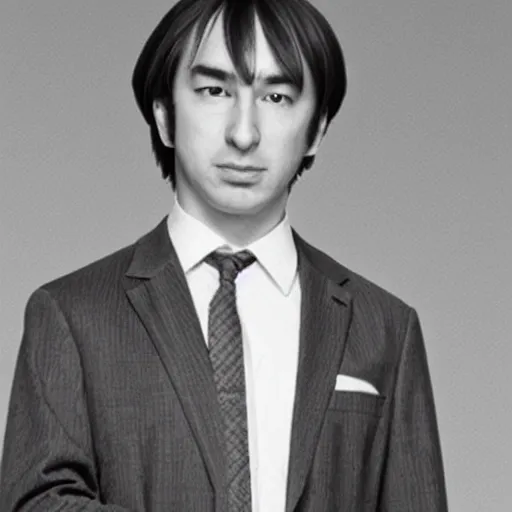 Prompt: saul goodman as a japanese high school student