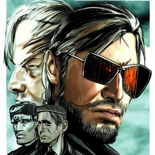 Image similar to full metal gear liquid