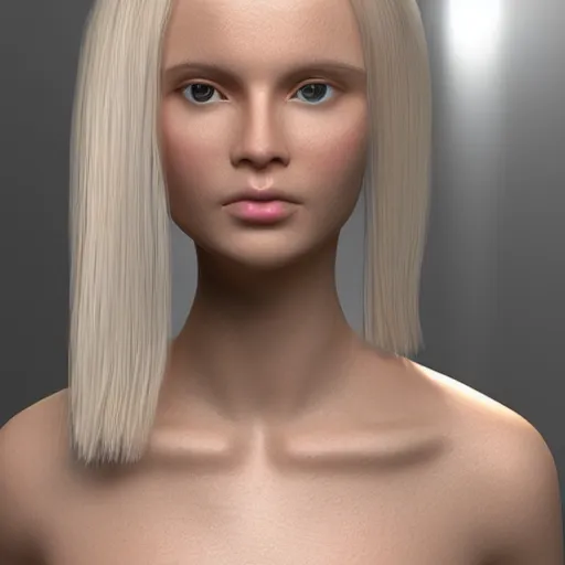 Prompt: opaque skin, blonde, translucent sss, daz occlusion