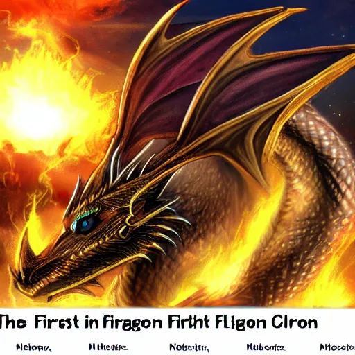 Image similar to the first dragon of light