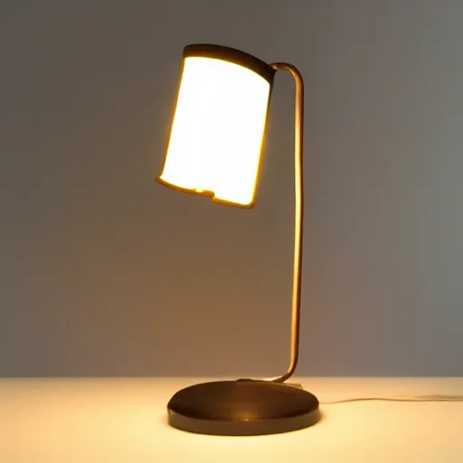 Prompt: Art Deco table lamp in shape of a wagtail, studio lighting, 8k