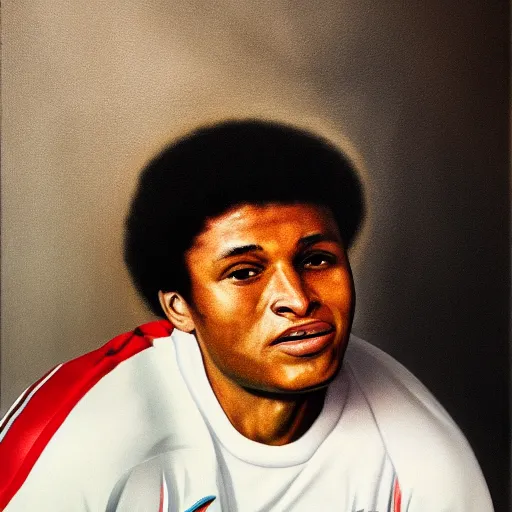 Image similar to portrait of eusebio, high detail, high resolution