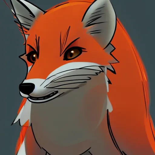 Image similar to Cute fox character, furry fandom, digital art, furaffinity, trending on twitter