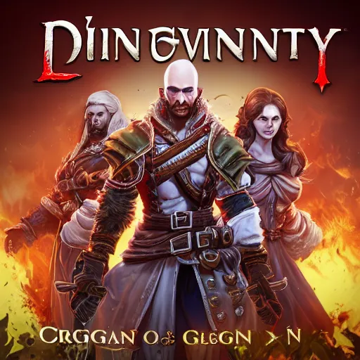 Image similar to divinity original sin 2, div os 2, div 2, group chat icon