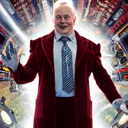 Image similar to elon musk as doctor eggman in sonic live action movie , 8k resolution, full HD, cinematic lighting, award winning, anatomically correct