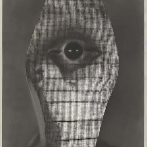 Prompt: The ‘Naive Oculus’ by Man Ray, auction catalogue photo, auction catalogue photo, private collection, provided by the estate of Salvador Dali