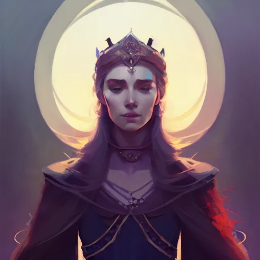 Image similar to a beautiful portrait of a beautiful obsidian sorceress, game of thrones concept art by pete mohrbacher and guweiz and ilya kuvshinov, digital art, highly detailed, intricate, sharp focus, trending on artstation hq, deviantart, unreal engine 5, 4 k uhd image