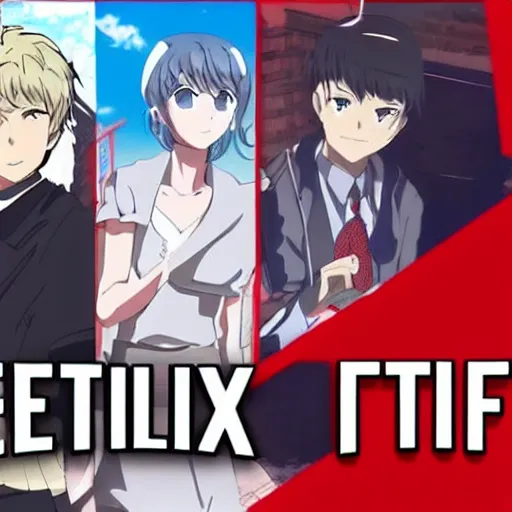 Image similar to netflix thumbnail for a new anime