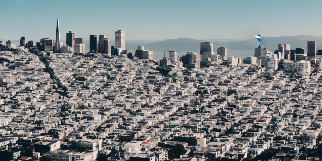 Prompt: san francisco in the year 2 0 8 0, 3 5 mm landscape photography, 4 k, hd