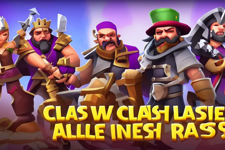 Image similar to new clash royal characters