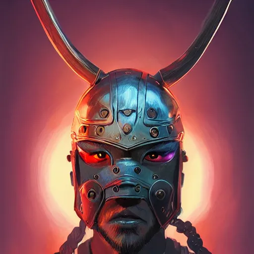 Image similar to cyberpunk viking helmet mask warrior goddess robot ninja fantasy, art gta 5 cover, official fanart behance hd artstation by jesper ejsing, by rhads, makoto shinkai and lois van baarle, ilya kuvshinov, ossdraws